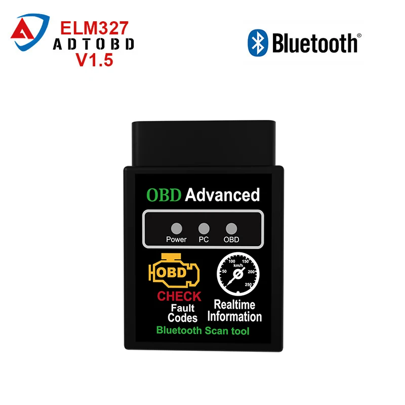 Мини ELM 327 V1.5 Bluetooth 2 0 OBD2/Автомобильная диагностика obd-ii инструмент ELM327 V 1 5 сканер