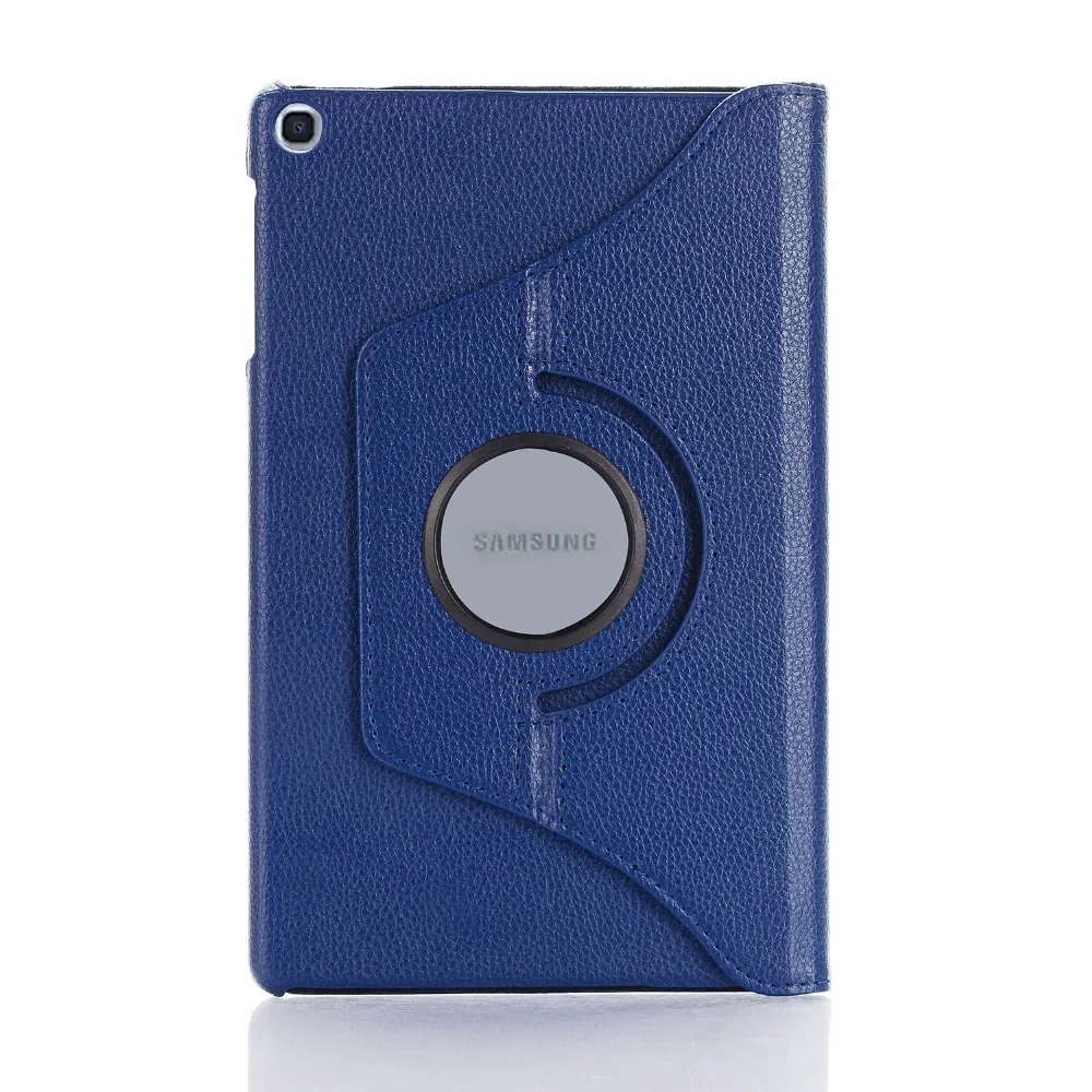 360 Rotating Case For Samsung Galaxy Tab A 8.0 S Pen P200 P205 SM-P200 SM-P205 Smart Auto Sleep / Wake Stand Leather Cover