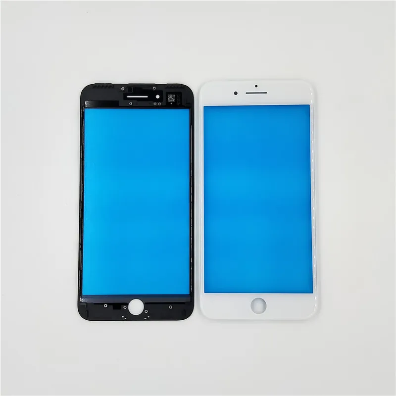 5 дюймов внешнее стекло для IPhone 7G Plus 7 P с рамкой сенсорный экран Переднее объектив