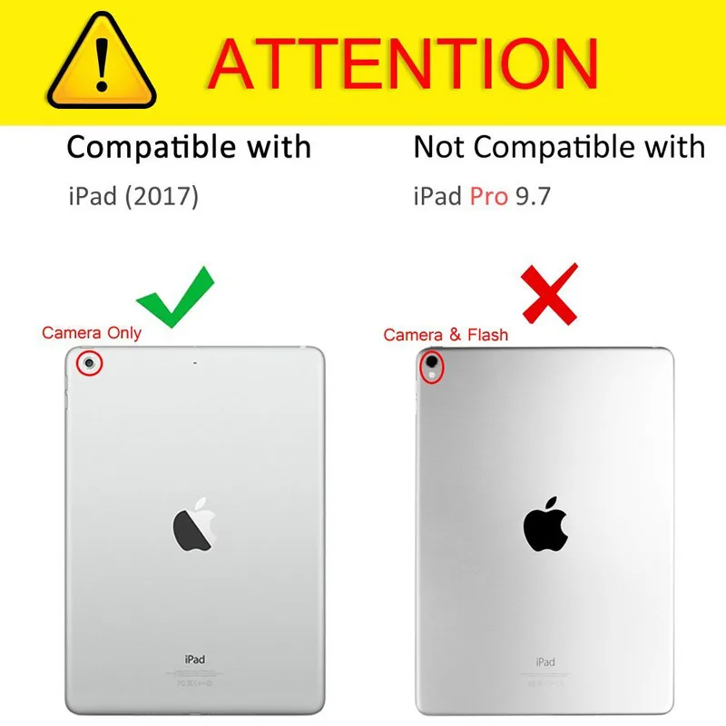 CucKooDo For New iPad 9.7'' 2017 360 Degree Rotating Stand Cover with Auto Sleep Wake for Apple 9.7 inch Release | Компьютеры и