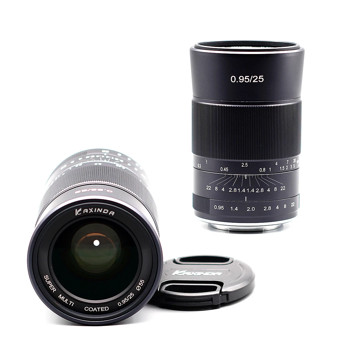 Kaxinda 25 мм F0.95 стандартный ручной объектив для Canon Sony Fujifilm Olympus Panasonic беззеркальная