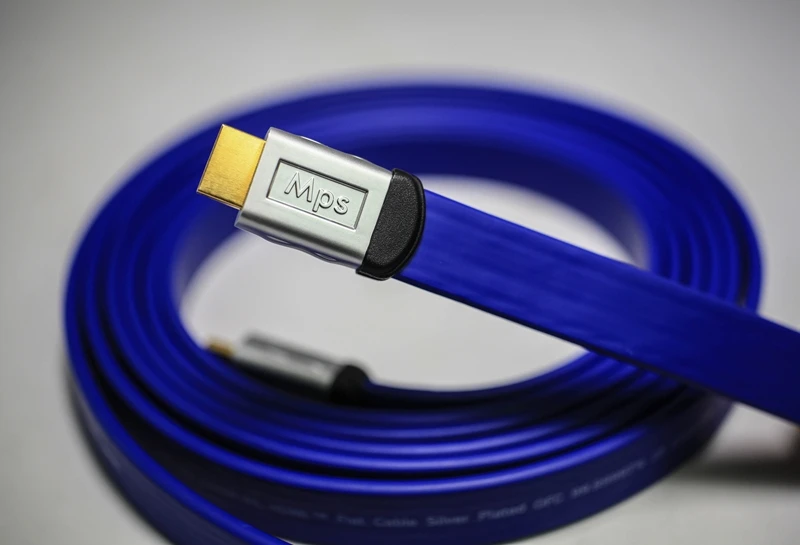 MPS HD 280 HiFi 5N OFC + Посеребренная позолоченная вилка HDMI 2 0 3D 24AWG 4K X 2K Аудио Return Ethernet