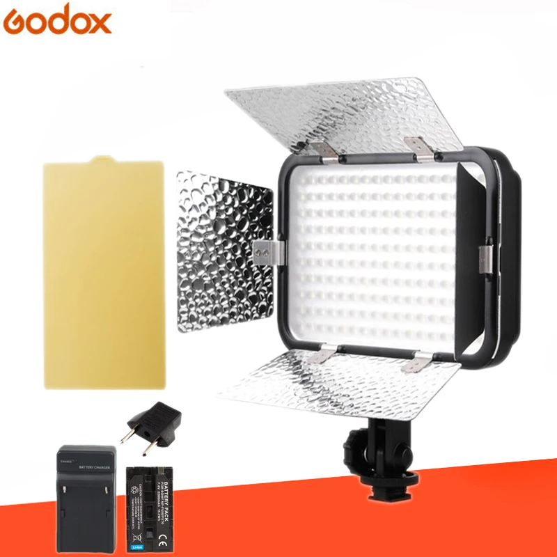 Лампа Godox LED170 II с регулируемой яркостью 5500 6500K|Фотографическое освещение| |