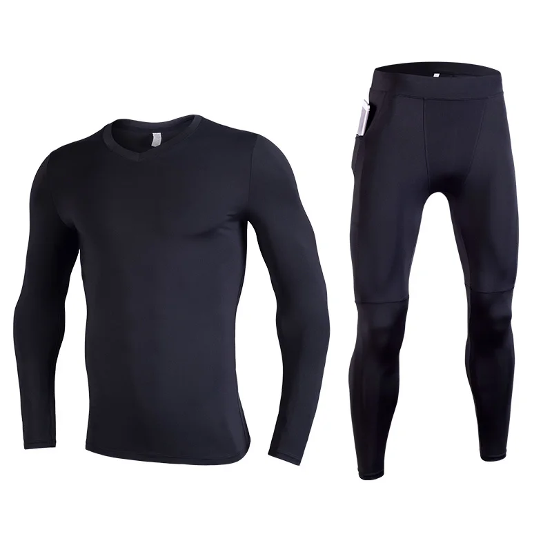 Комплект MMA Rashguard мужской компрессионный спортивный костюм Быстросохнущий пот
