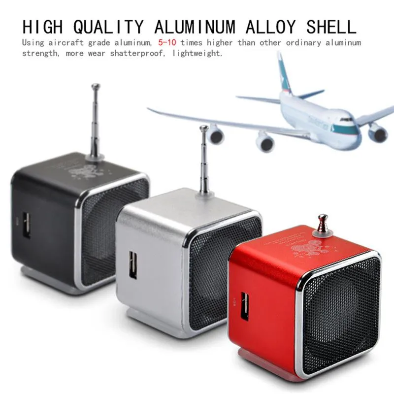 AIKEGLOBAL Hifi мультимедиа Bluetooth беспроводной портативный динамик супер бас с USB/TF/AUX/FM