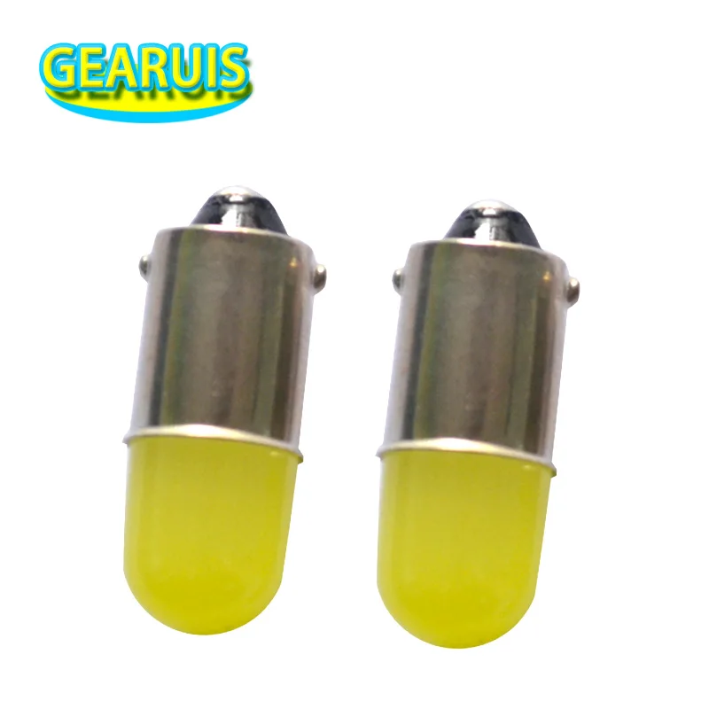 100 шт. термостойкие T11 363 BA9S COB 30MA круглые 3D Led T4W 1 SMD Автомобильные светодиодные