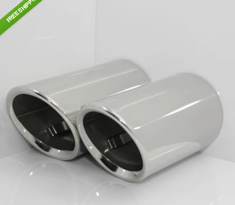 

Stainless Steel Chrome Exhaust Muffler Tip Tips Pipes For Volvo S60 2011 - 2013