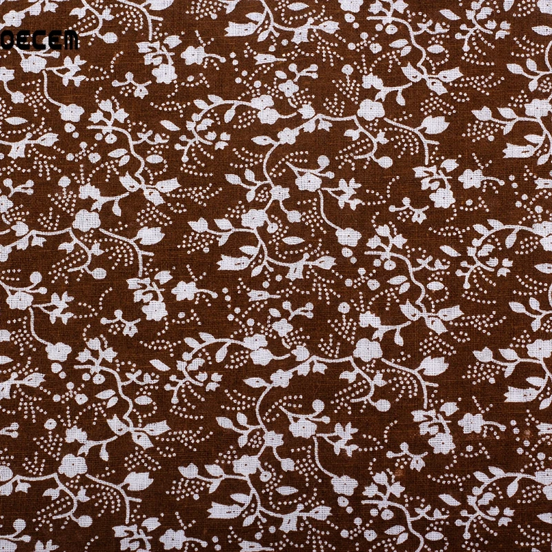 Стеганая Ткань Лоскутная кофейная серия хлопок жир Quaters пряди ткани для шитья