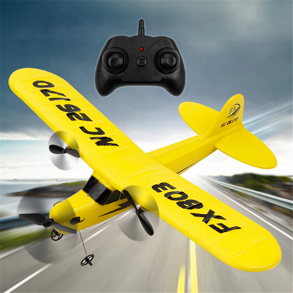 FX 803 2018 RC Самолет EPP 2CH Летающий модель GliderTtoy самолеты дистанционное управление
