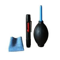 professional telescope lens cleaning tools kit dust blowercleaning clothbrush for camera monocular binocular spotting scopes