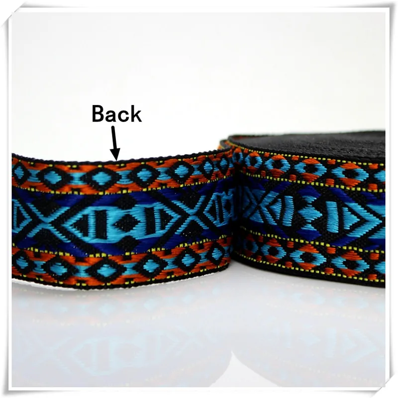 9 ярдов/партия вязаная кружевная лента 4 см 40 мм|jacquard webbing|40mm webbingnational curtains |