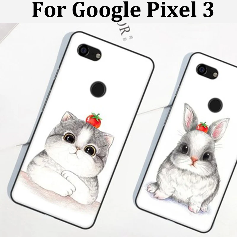 Мягкий чехол для Google Pixel 3 Pixel3 телефона с милым рисунком fundas capas skin | Мобильные