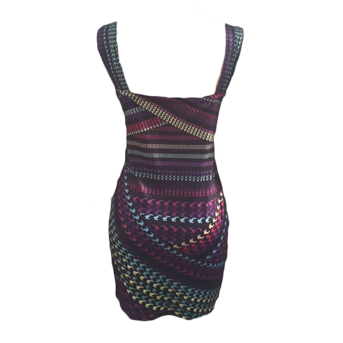 Летнее платье с принтом 2017 многоцветные Вечерние платья на тонких бретельках