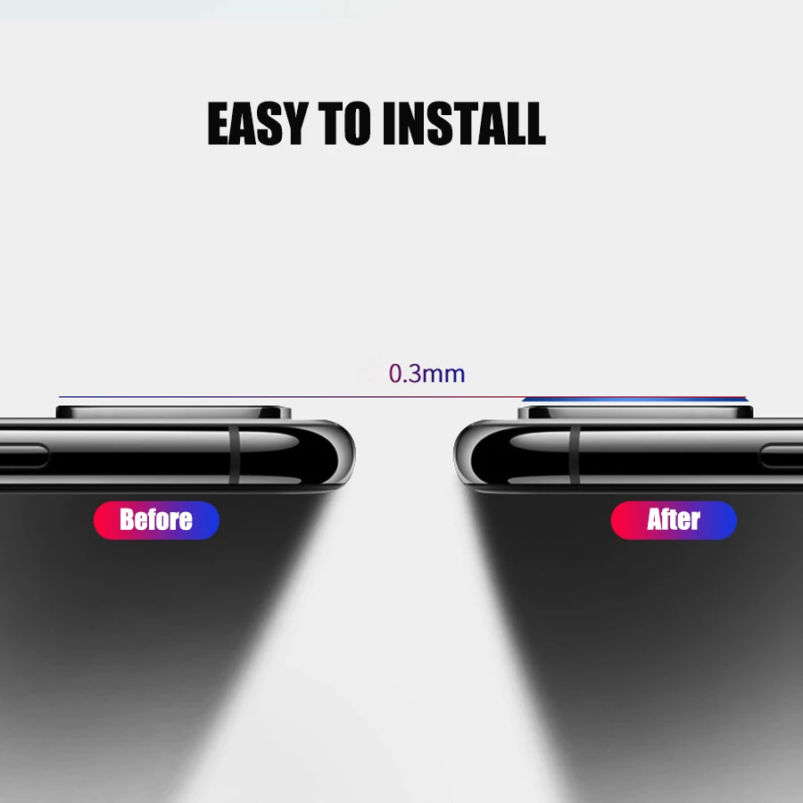 Закаленное стекло 2.5D для задней камеры Samsung Galaxy A50 A30 A70 A10 A20 A60 M10 M20 M30|Защитные