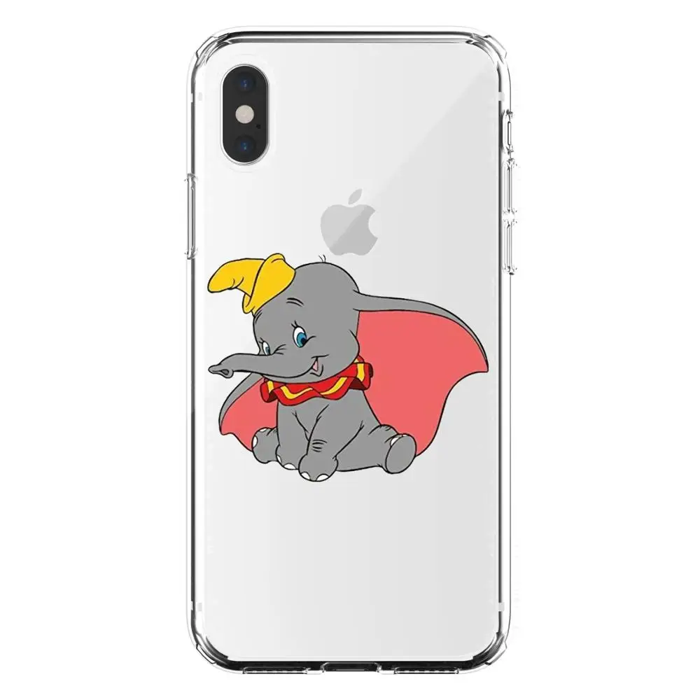 Милый мультфильм анимация dumbo Мягкий Силиконовый ТПУ чехол для телефона iPhone 11 Pro