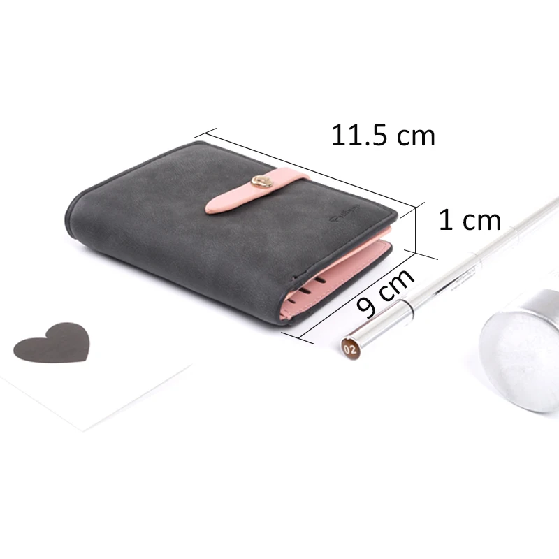 Prettyzys Small Women Wallet Female Purse Perse Slim Card Holder Carteira Vintage Ladies Short Mini Woman Portomonee Leather | Багаж и