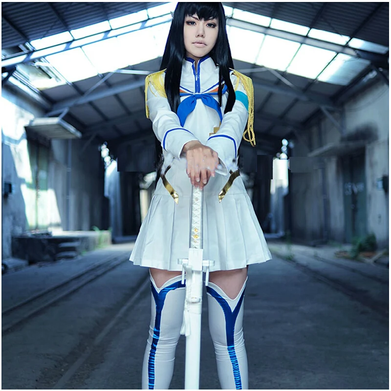 KILL la Satsuki Kiryuin школьная форма топ для девочек юбка аниме костюмы косплея на
