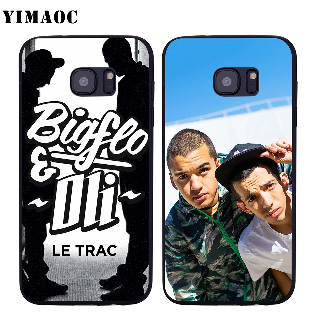 Мягкий силиконовый чехол YIMAOC Bigflo &amp Oli для Samsung Galaxy S6 S7 Edge S8 S9 Plus A3 A5 A6 Note 8 9 |