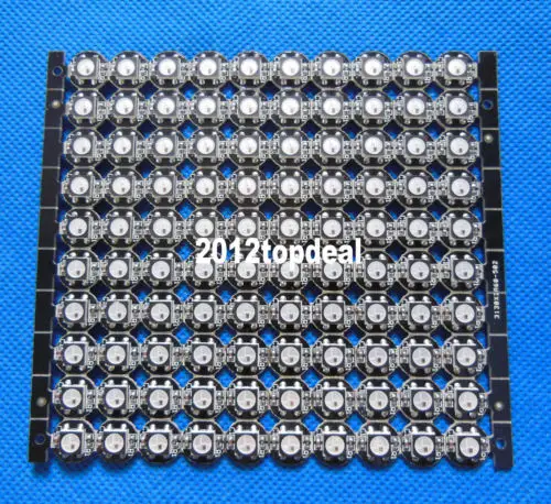 Оптовая продажа 10 шт. WS2812B 5050 RGB светодиодная и печатная плата 1 светодиодный