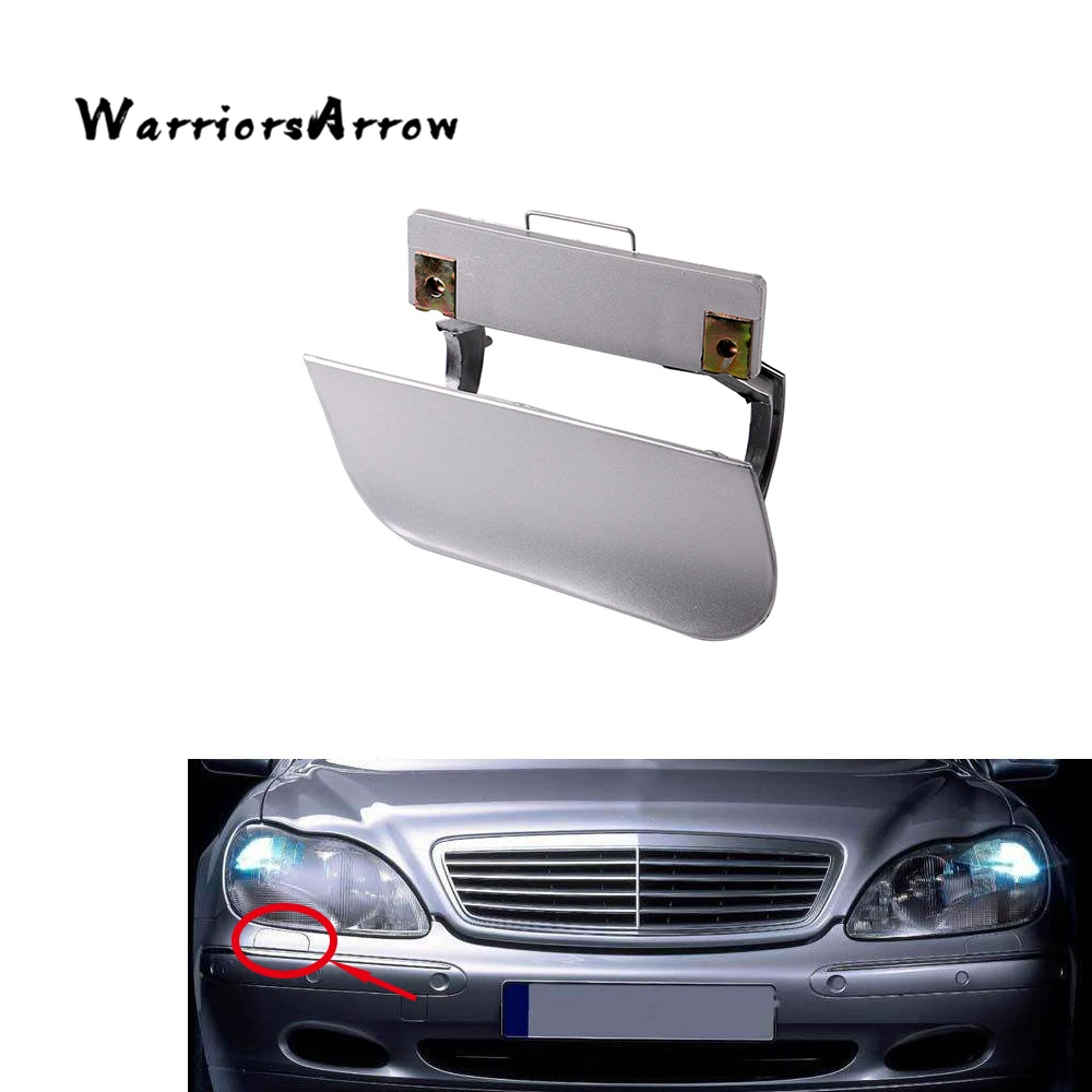 

WarriorsArrow Front Bumper Headlight Washer Nozzle Cover Cap Random Color Right For Mercedes-Benz W220 S430 S500 S600 2208800405