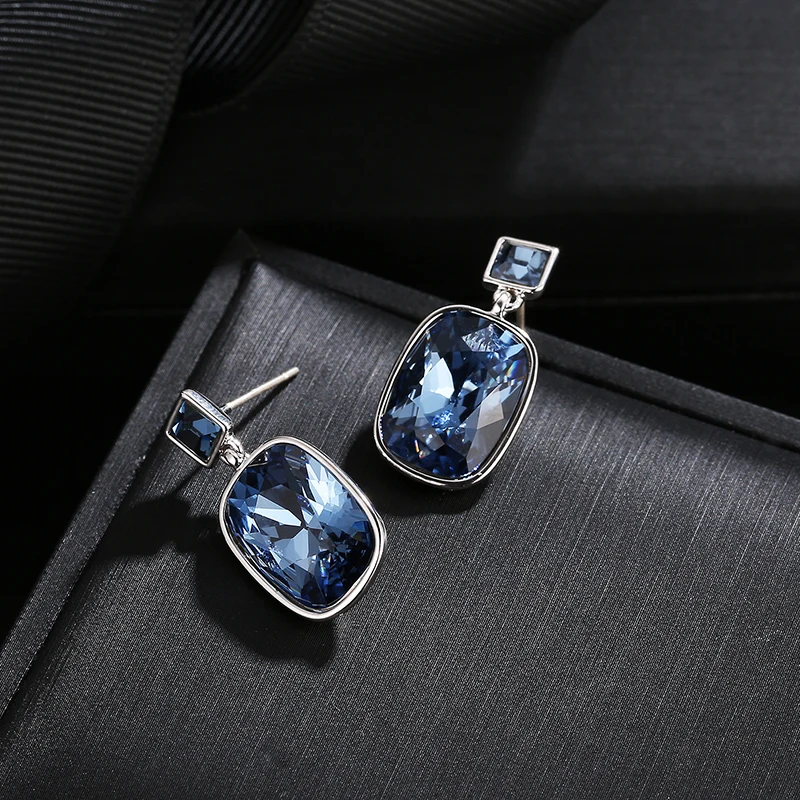 BAFFIN Роскошные Синие Свадебные вечерние Ювелирные наборы кристаллы от Swarovski