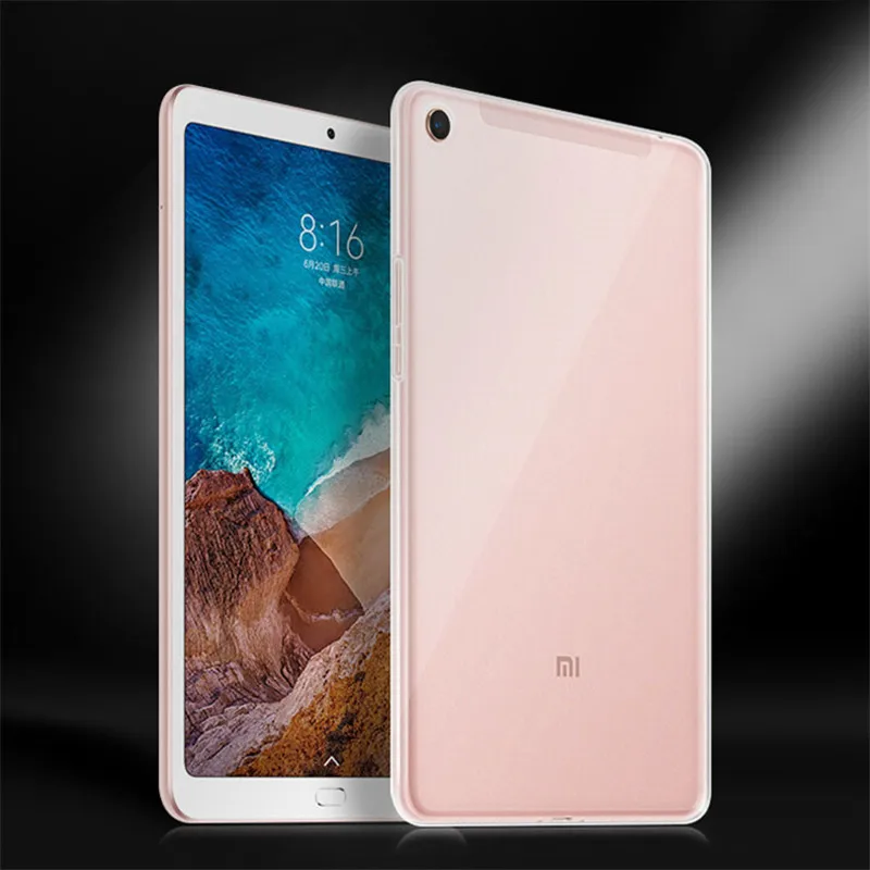 Мягкий прозрачный силиконовый чехол для Xiaomi Mi Pad 4/4 Plus TPU Handytasche защитный смартфона