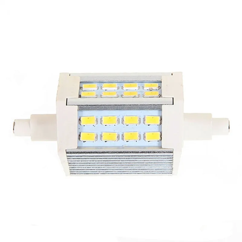 4 шт. высокая яркость R7S Светодиодная лампа кукурузы 24 светодиода 5730 78 мм J78 AC85-265V
