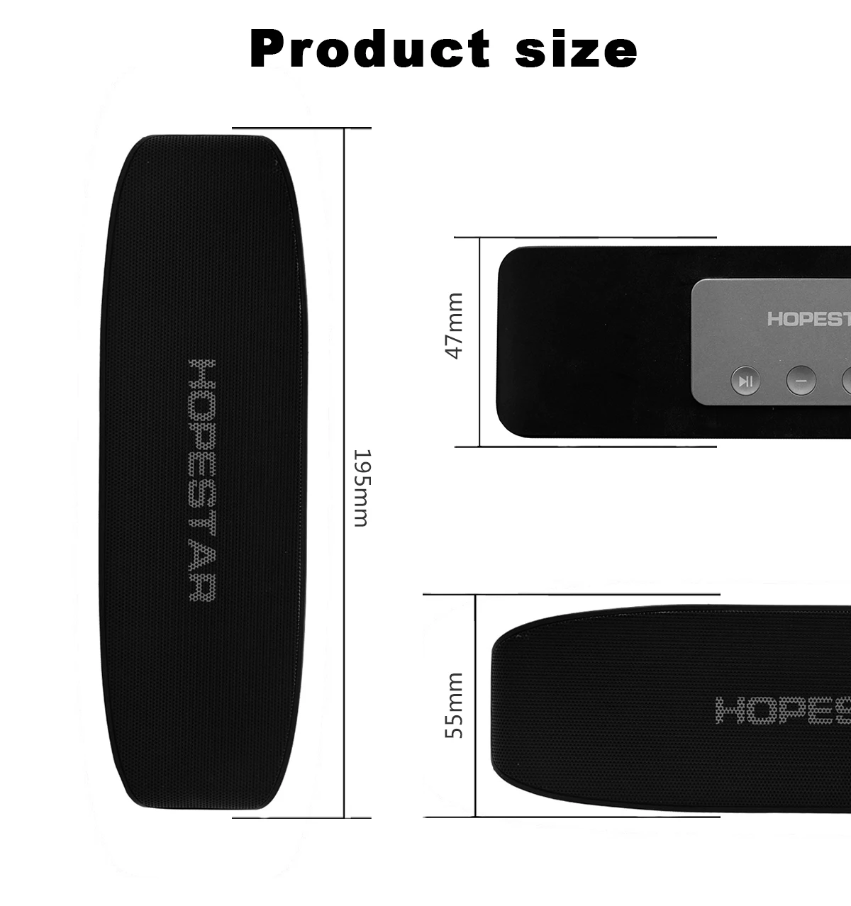 HOPESTAR H11 динамик fm радио беспроводной громкий стереозвук MP3 музыкальный плеер