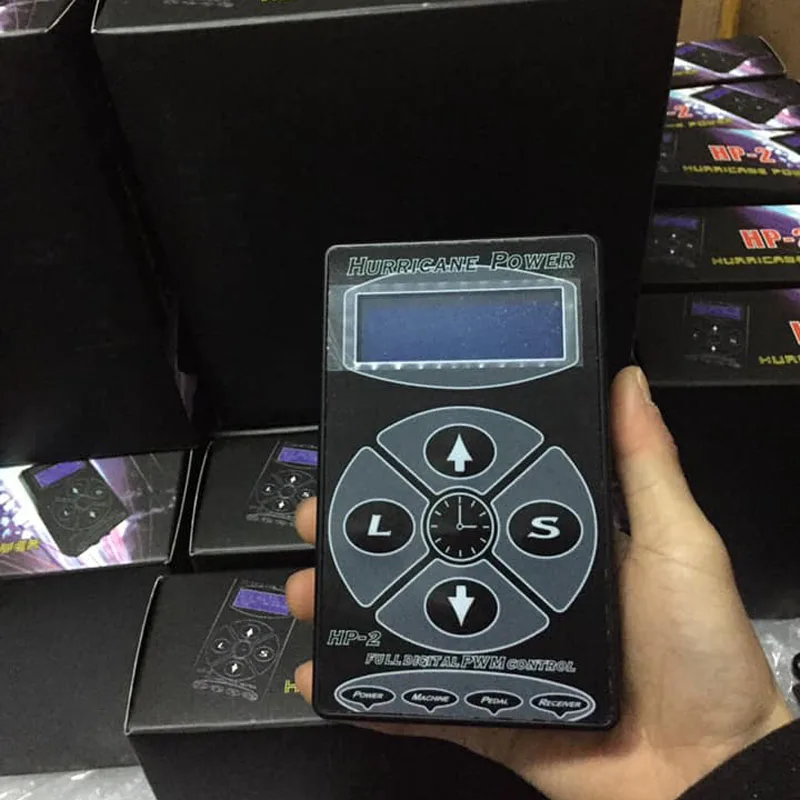 Hp-2 Татуировка питания Профессиональный цифровой двойной светодиодный внешний аккумулятор для тату-машины боди-арт