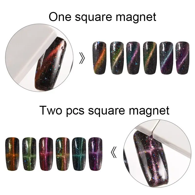 Гель-лак ROSALIND для ногтей 3d-гель-лак кошачьих глаз полуперманентный Гибридный