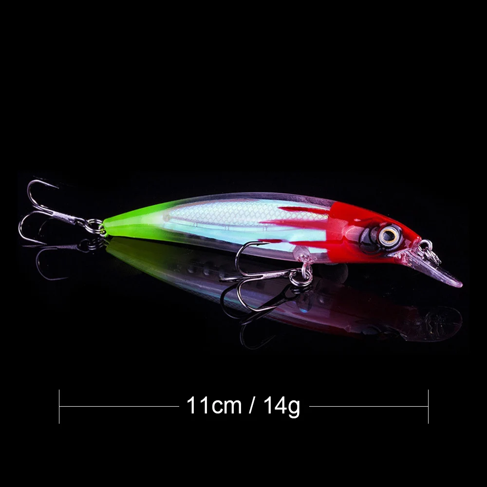 Qxo 11 см приманки в виде гольяна джиг металлический жесткий воблер искусственная