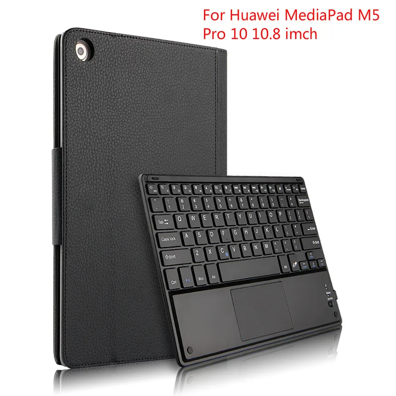 Чехол для Huawei MediaPad M5 Pro 10 8 дюйма Bluetooth клавиатура защитный чехол из искусственной