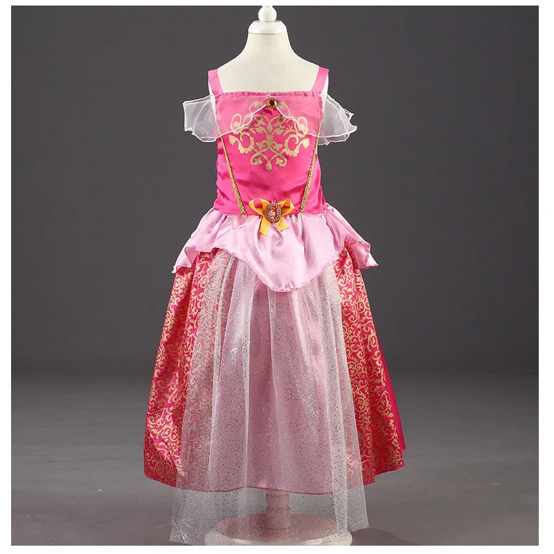 Kids Dresses for Girls Brithday gift cosplay Princess Costume Baby Dress Snow White Party Clothing 3-8Yrs | Детская одежда и обувь