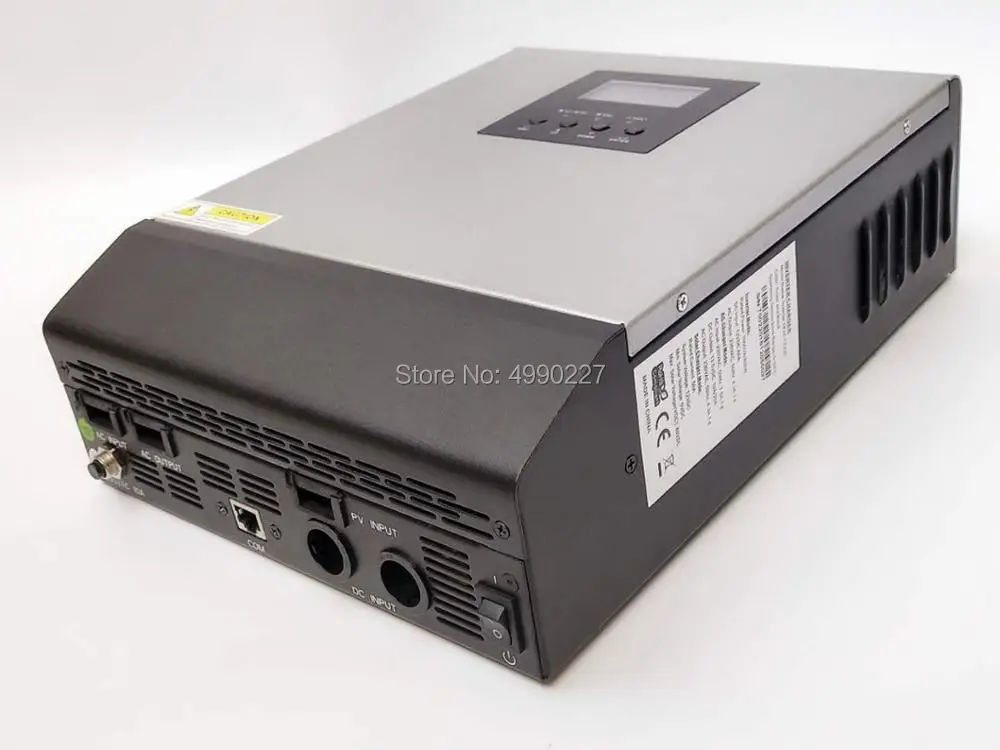1 кВА чистая Синусоидальная волна гибридный солнечный инвертор 12V DC 220 V/230 V/240VAC 50HZ60HZ встроенный ШИМ 50A Солнечный контроллер заряда для домашнего использования
