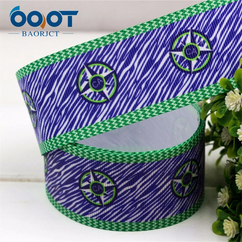 Ленты с героями мультфильмов OOT BAORJCT 38 мм 10 ярдов/партия термопечать grosgrain