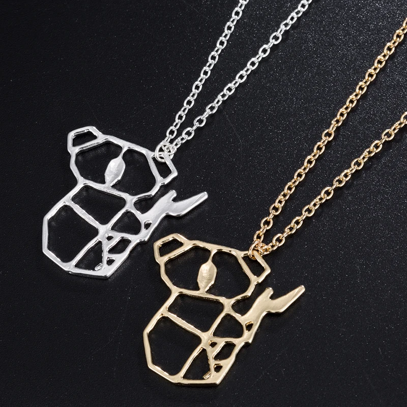 Yiustar новые модные оригами ожерелье коала ювелирные изделия милое искусственное