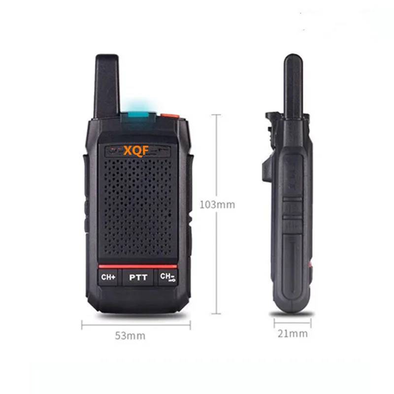 XQF Мини Walkie Talkie Q208 ручной переговорный открытый для отеля Салон красоты|Рации| |