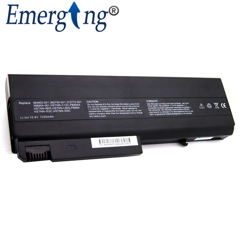 Новый аккумулятор для ноутбука HP Compaq NX6120 6515B NX6220 NX6325 10 8 P nc6400 6910 в 9