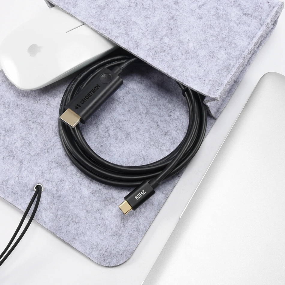 CHOETECH USB C к HDMI 4K кабель адаптер 60 Гц 6Ft usb type 1080p для 2017 2018 MacBook Pro samsung Galaxy S9 huawei| |