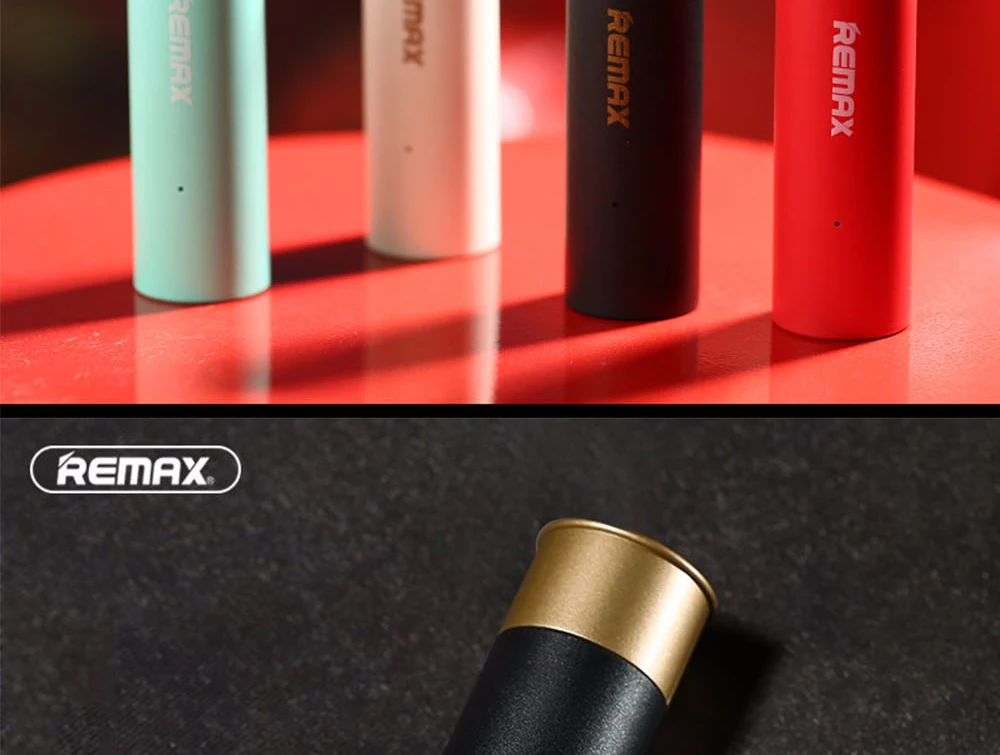 Remax Mini Bullet, 2500 мА/ч, внешний аккумулятор, микро USB, портативный универсальный внешний аккумулятор, 2.1A 18650, зарядное устройство для Iphone, samsung, XiaoMi