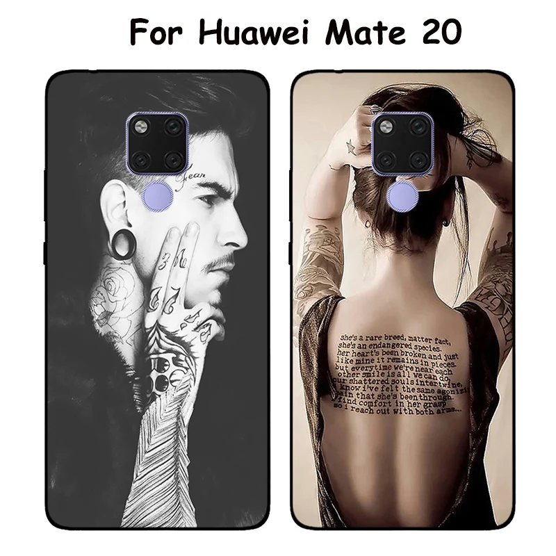 Чехол для Huawei Mate 20 роскошный силиконовый мягкий чехол 6 53 дюйма красивых парней