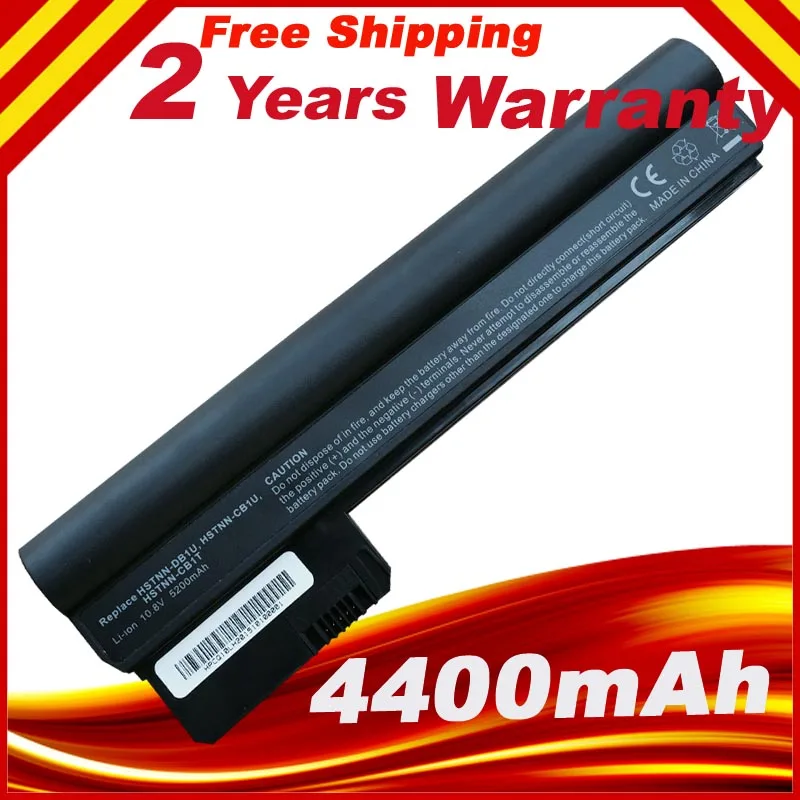 Mini CQ10 110 3100 Аккумулятор для ноутбука 5200 мАч 6 ячеек 11 1 В 607762 001 607763 HSTNN DB1U WQ001AA