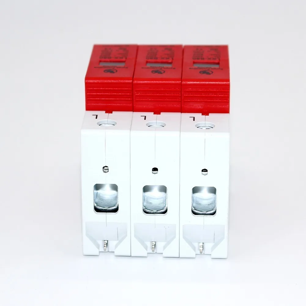 B80 3P 40KA ~ 80KA 420V AC 2P + N SPD домашний стабилизатор напряжения защитный низковольтный