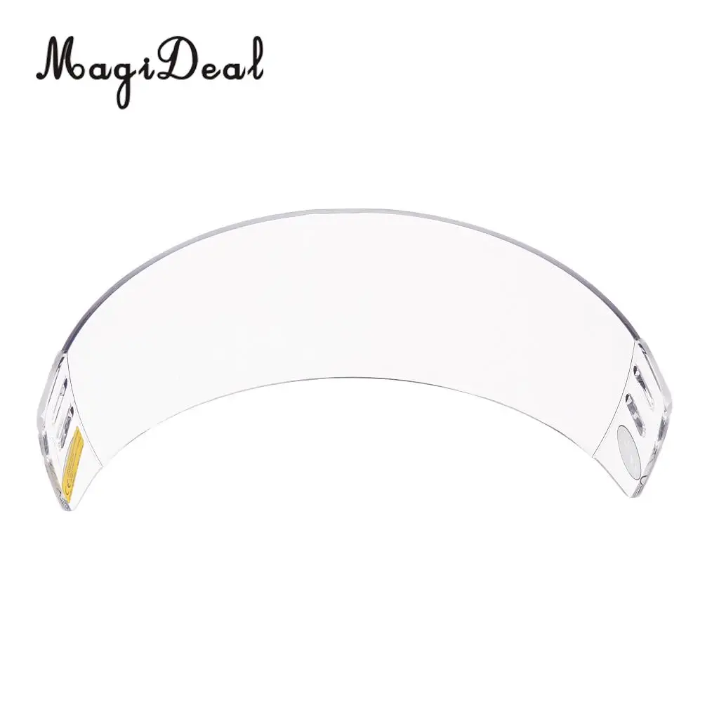 Козырек MagiDeal для хоккея с защитой от запотевания и царапин 39x9см|hockey visor|ice hockey
