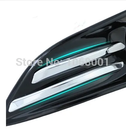 Color My Life ABS Highlight Front Fog Lamps Light Decorative Frame Trim Sticker Case for Ford New Fiesta 2014 - 2016 | Автомобили и