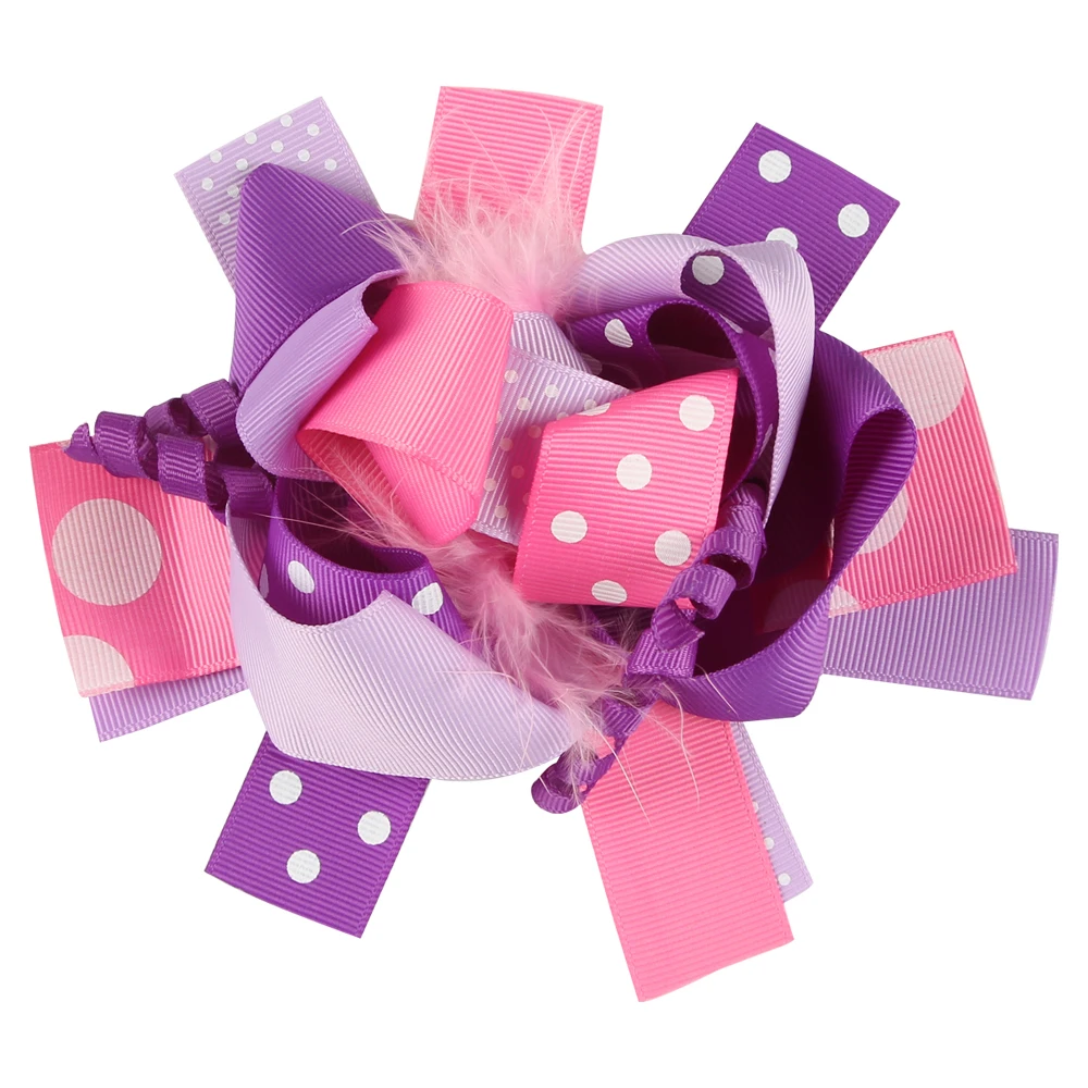 JRFSD 2017 1pc Fashion Hair Clip Flower Metal Bow Headband Kids Accessories tj-4 | Grips