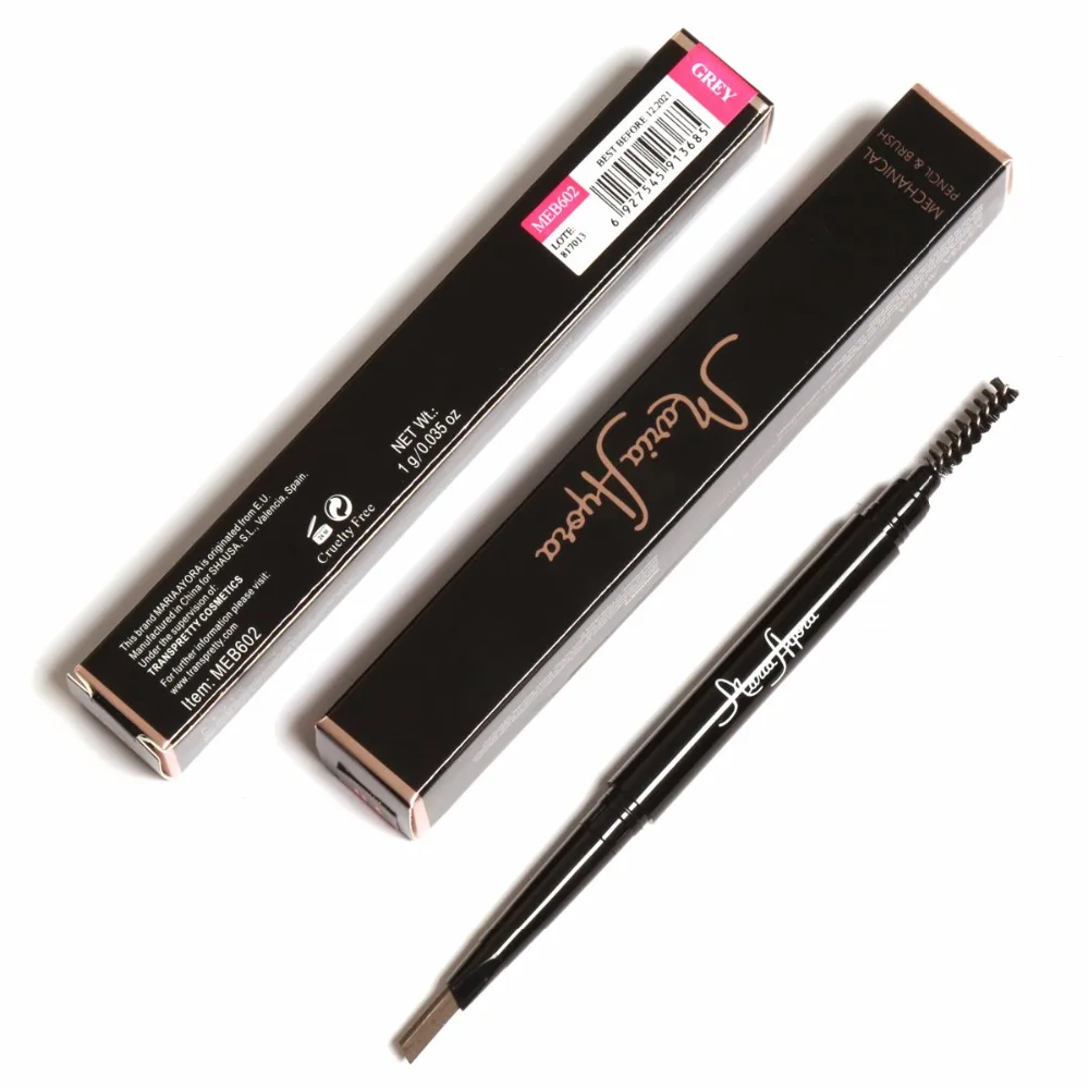 4 цвета стойкий для бровей карандаш мягкие и гладкие модные макияжные трафареты