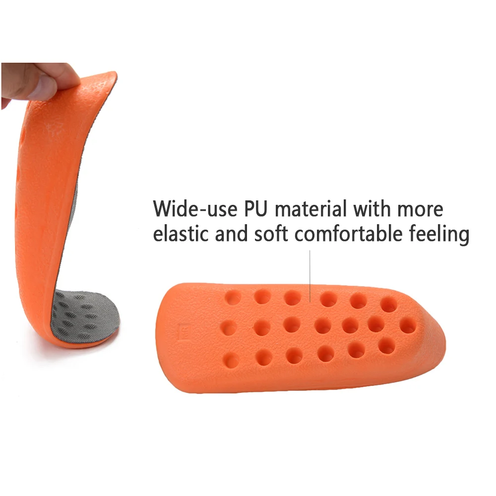 Высота Увеличение Стелька 2 см носить носки массажные обуви колодки эргономичный