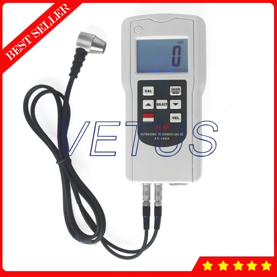 Ультразвуковой толщиномер измерительный прибор Разрешение 0 1 мм с диапазоном