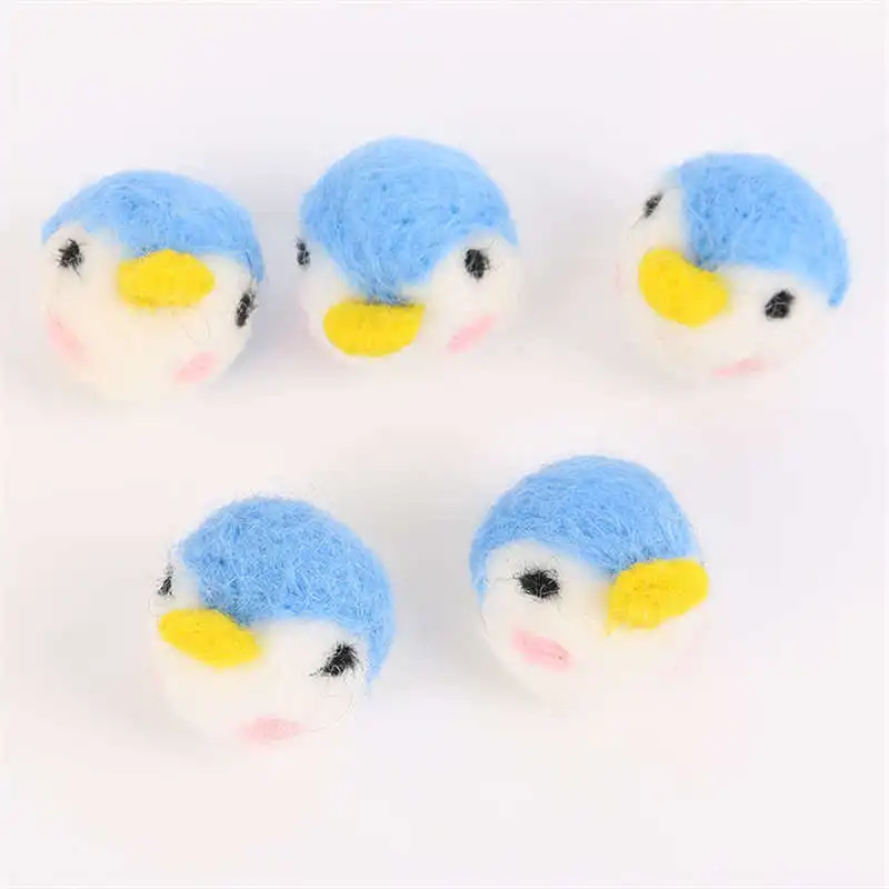 1 шт. милый шерстяной войлок DIY ремесло пингвин Набор для творчества аксессуары